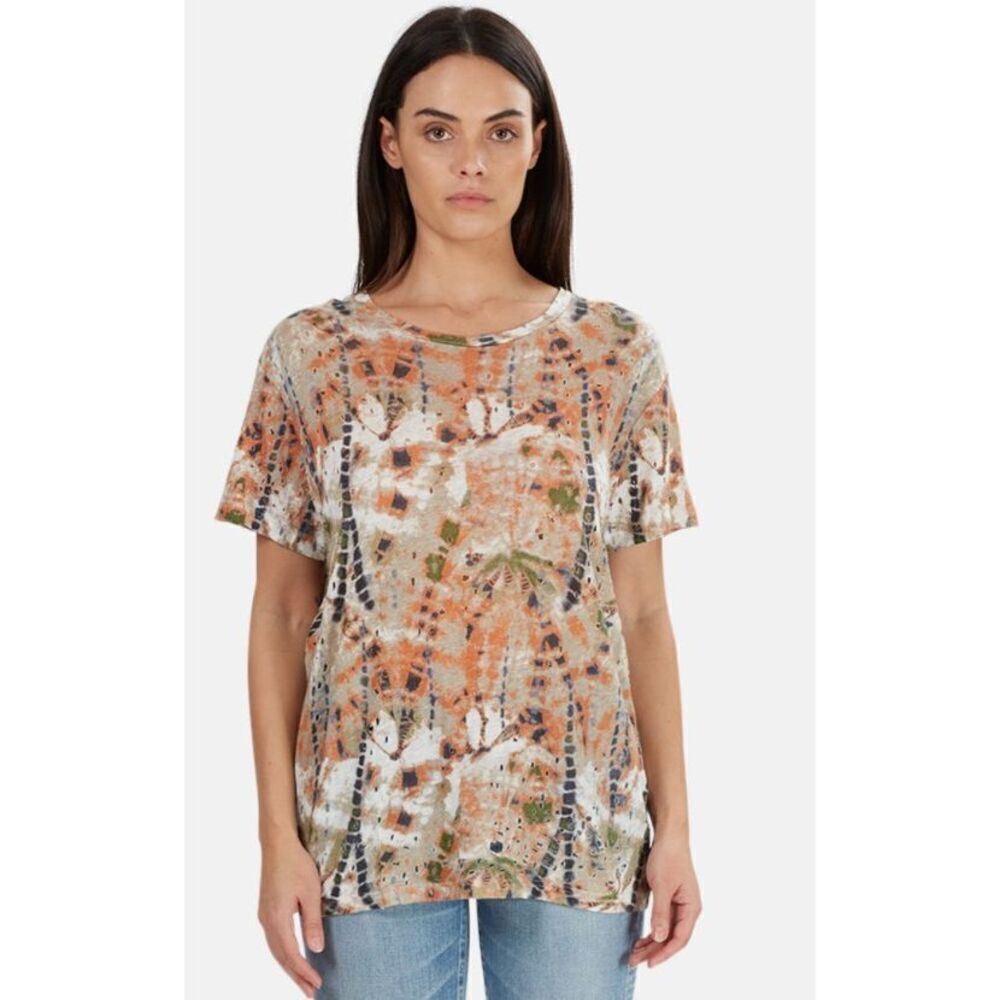 IRO CLAY VALENTINO TIE DYE TEE - MULTI NWT Size Medium